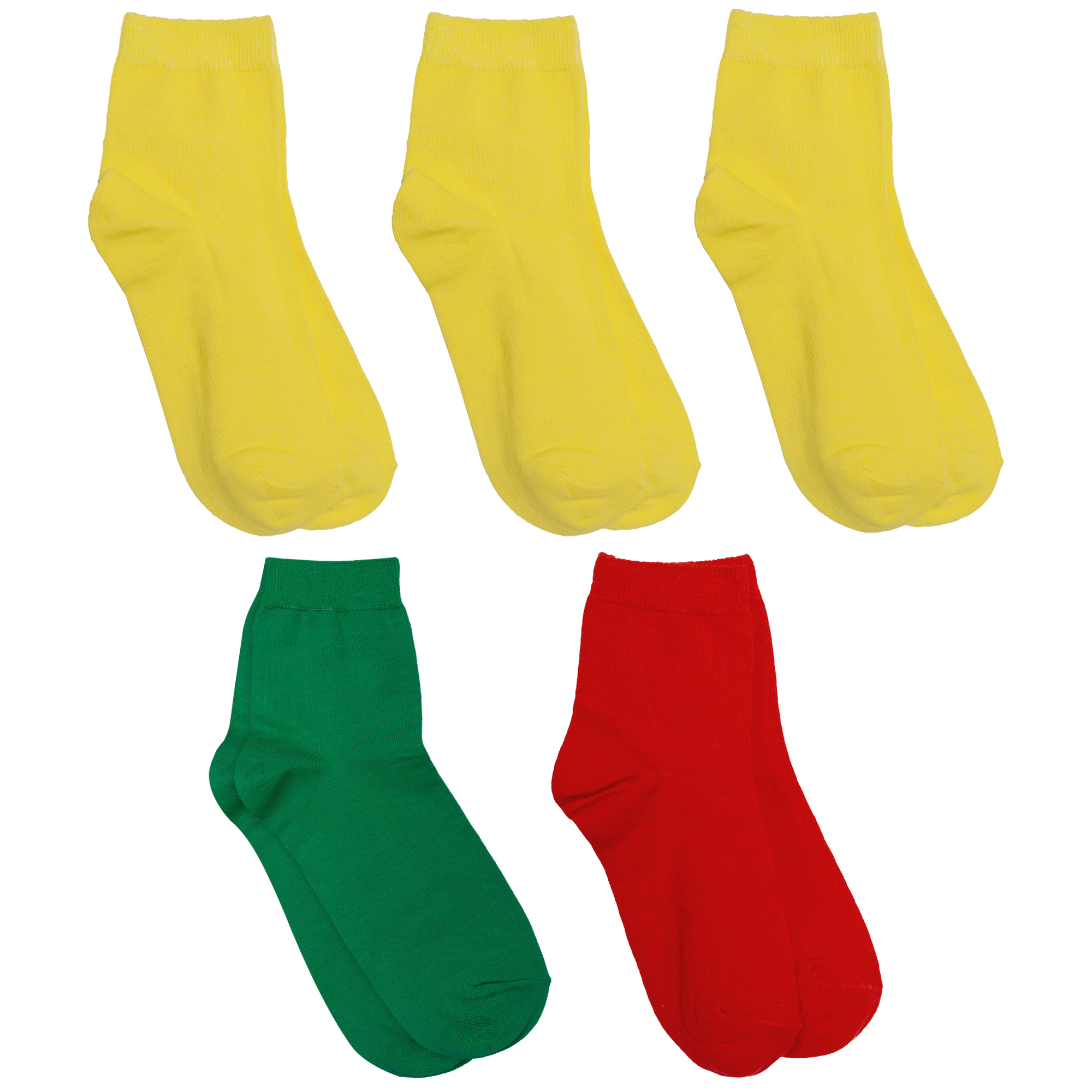 

Носки детские Rusocks 5-Д-26, желтый; зеленый; красный, 22-24, 5-Д-26