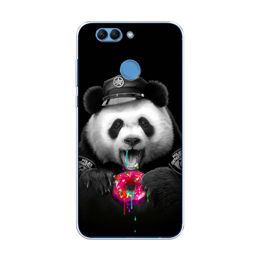 

Чехол Awog на Huawei Nova 2 Plus "Панда police", Разноцветный, 63050-2