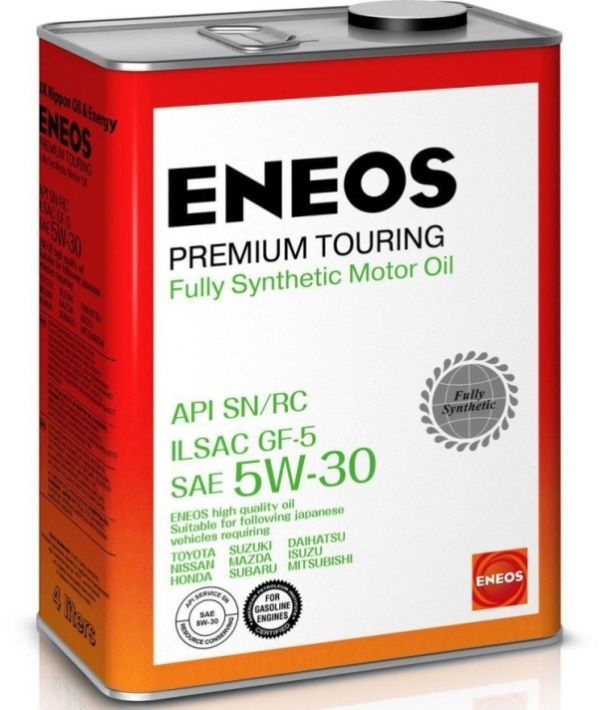 

Моторное масло Eneos синтетическое Premium Touring Sn 5w30 4+1л