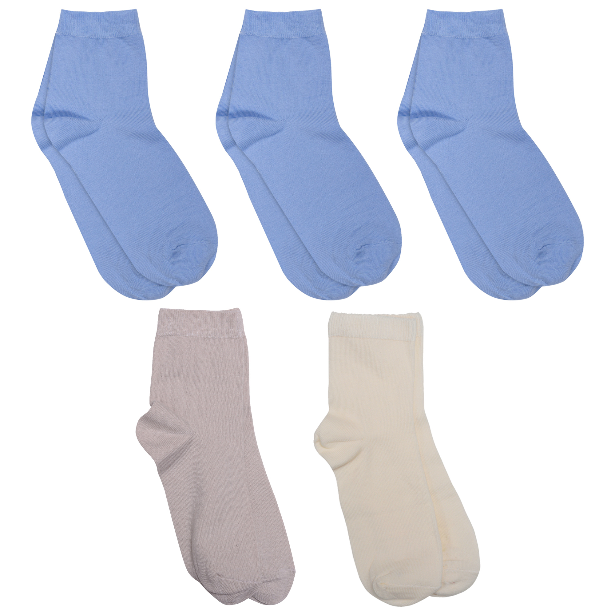 

Носки детские Rusocks 5-Д-26, голубой; бежевый, 22-24, 5-Д-26