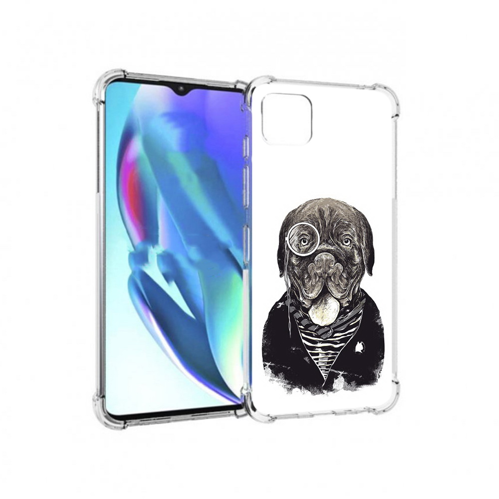 

Чехол MyPads Tocco для Motorola Moto G50 солидный песик (PT227066.350.615), Прозрачный, Tocco