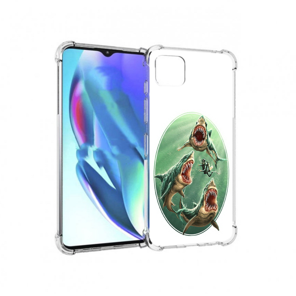 

Чехол MyPads Tocco для Motorola Moto G50 синяя бездна (PT227066.350.600), Прозрачный, Tocco