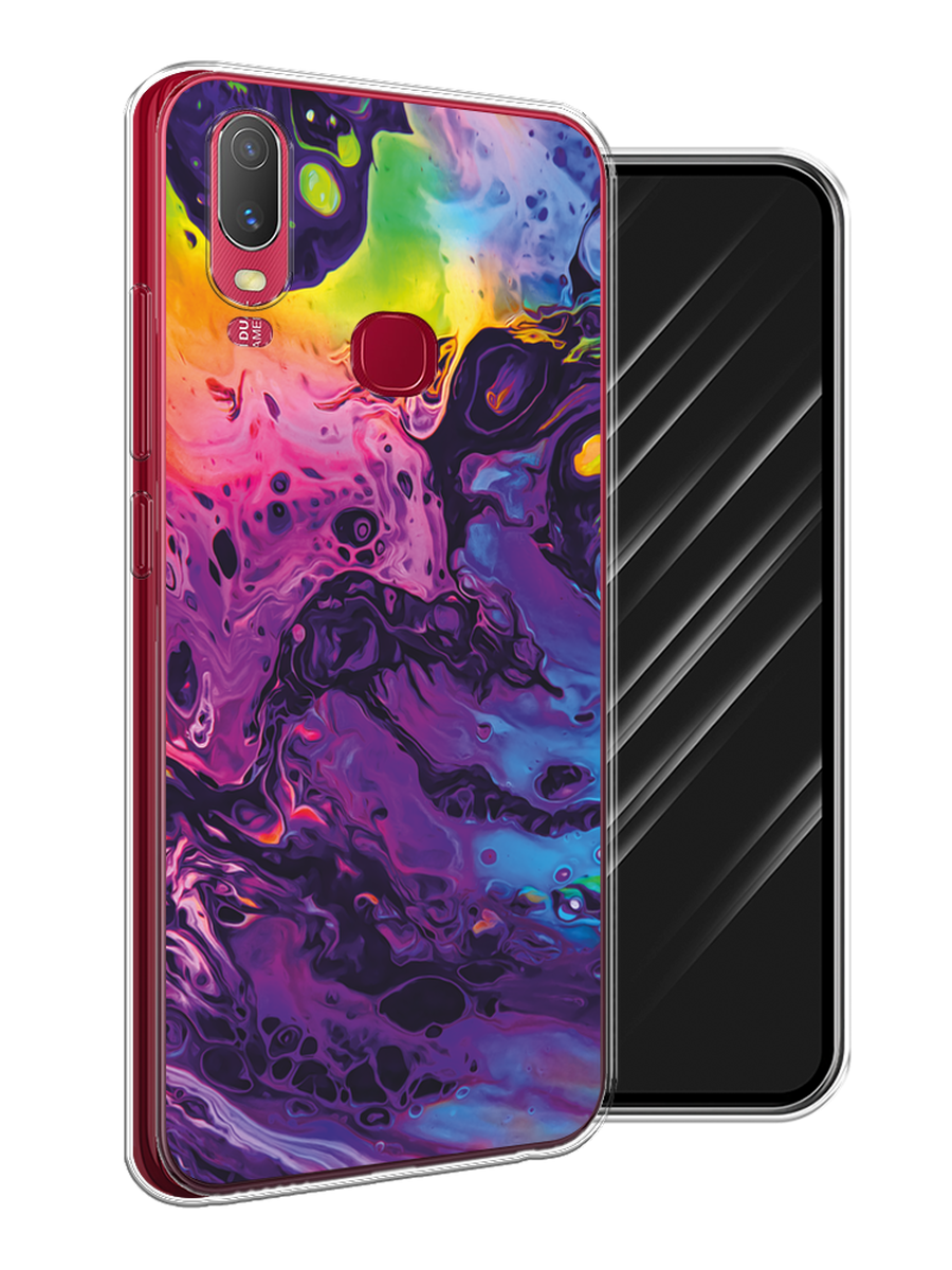 

Чехол Awog "ACID fluid" для Vivo Y11, Разноцветный, 261650-3