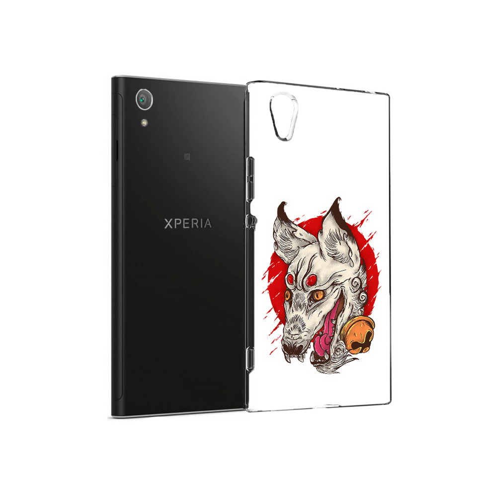 

Чехол MyPads Tocco для Sony Xperia XA1 Plus страшная собака (PT77220.224.627), Прозрачный, Tocco