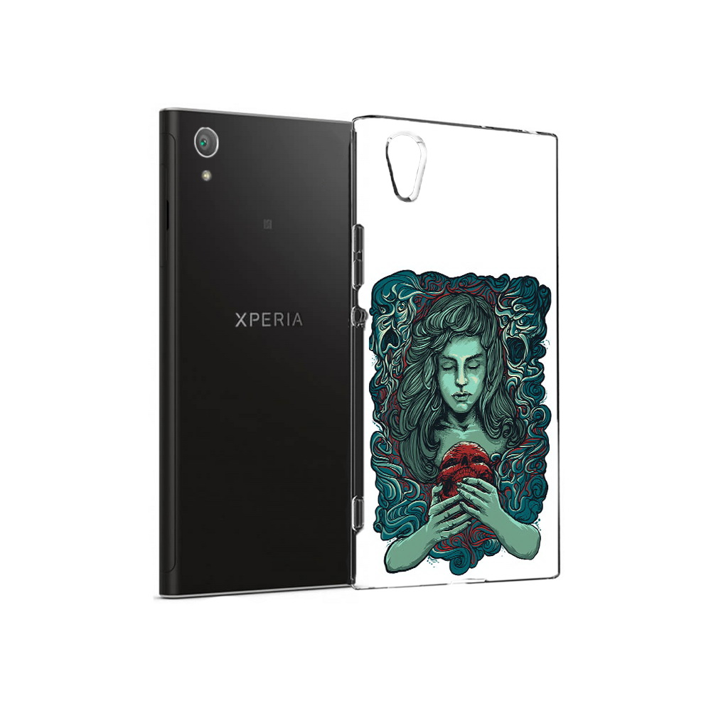 

Чехол MyPads Tocco для Sony Xperia XA1 Plus спящая девушка (PT77220.224.619), Прозрачный, Tocco