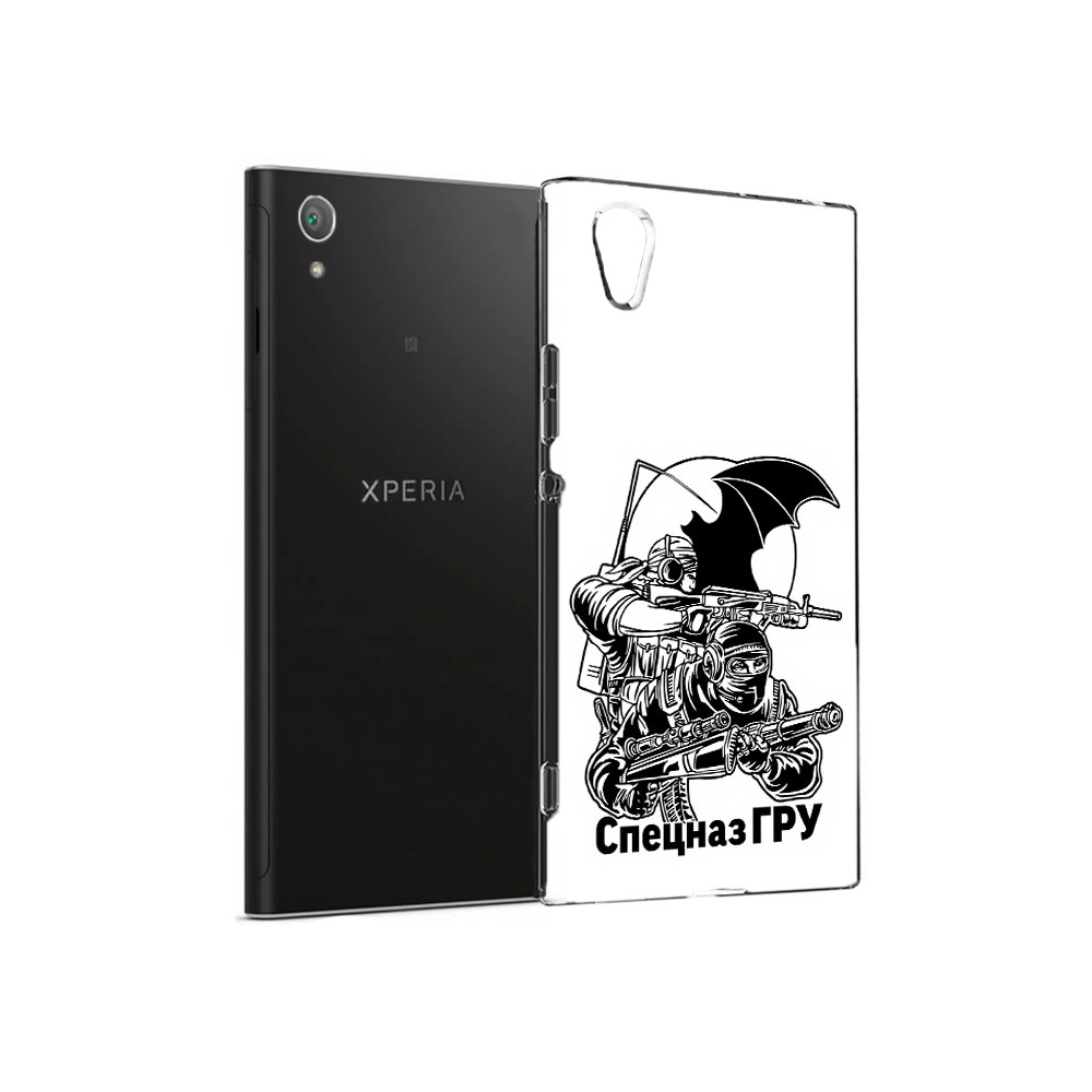 

Чехол MyPads Tocco для Sony Xperia XA1 Plus спецназ гру (PT77220.224.618), Прозрачный, Tocco