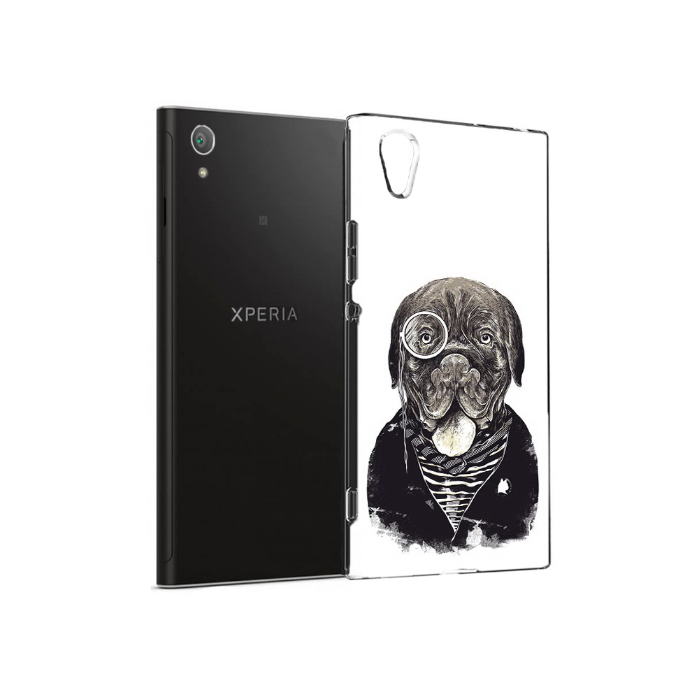 

Чехол MyPads Tocco для Sony Xperia XA1 Plus солидный песик (PT77220.224.615), Прозрачный, Tocco