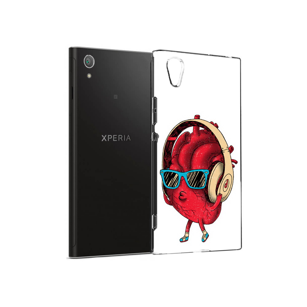 

Чехол MyPads Tocco для Sony Xperia XA1 Plus слушай сердце (PT77220.224.609), Прозрачный, Tocco