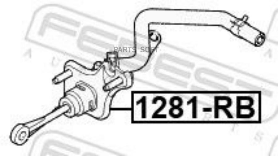 

Цилиндр Сцепления Главный FEBEST 1281rb