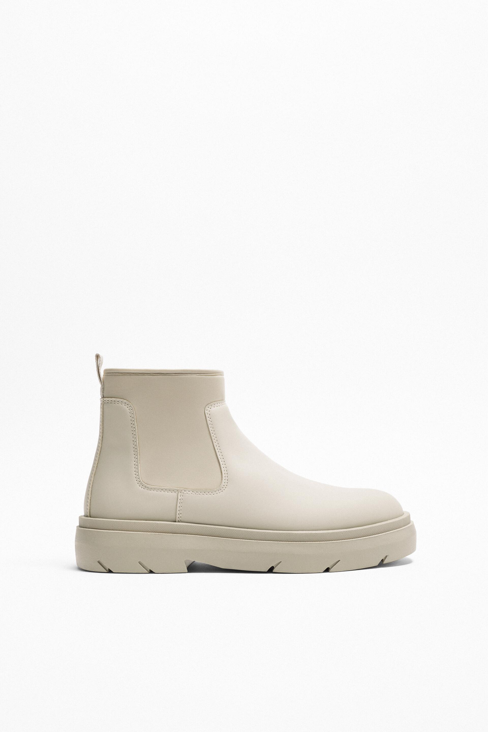 

Ботинки мужские ZARA 197541 белые 43 RU (доставка из-за рубежа), 197541