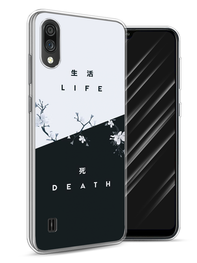 

Чехол Awog на ZTE Blade A51 lite / ЗТЕ Блэйд A51 lite "Life and death", Разноцветный, 134850-7