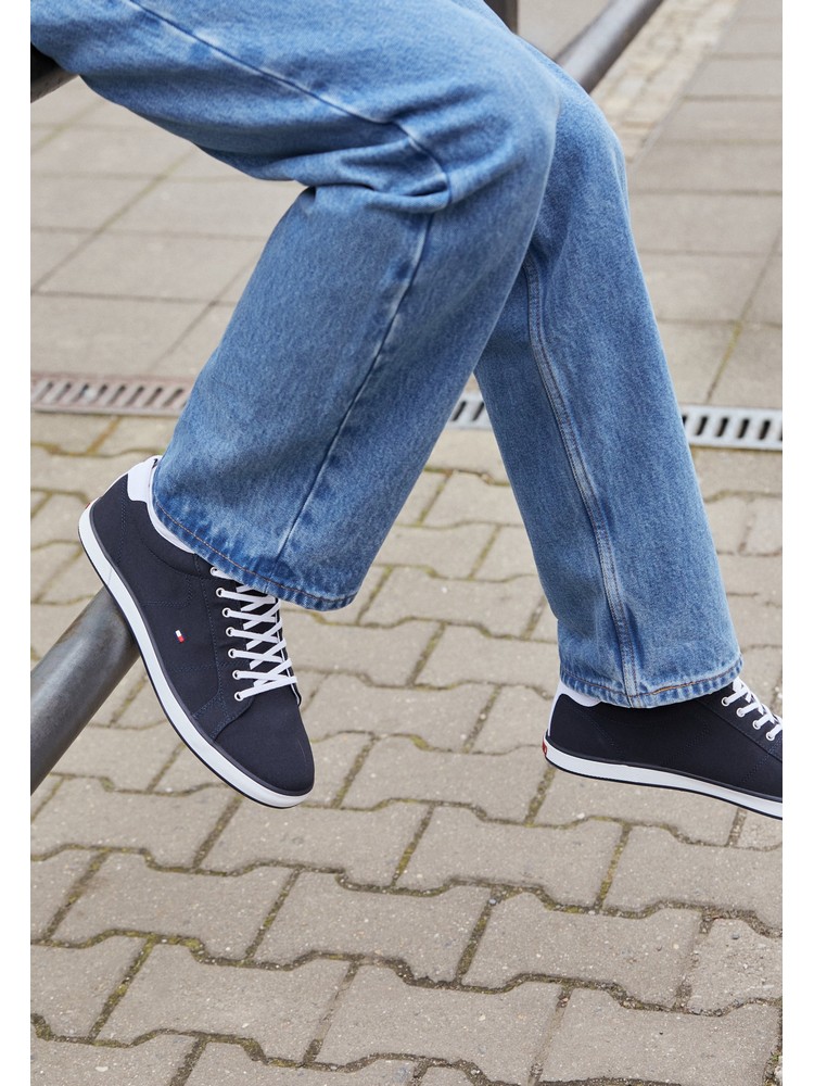 

Кеды мужские Tommy Hilfiger TO112B01F синие 39 EU, Синий, TO112B01F