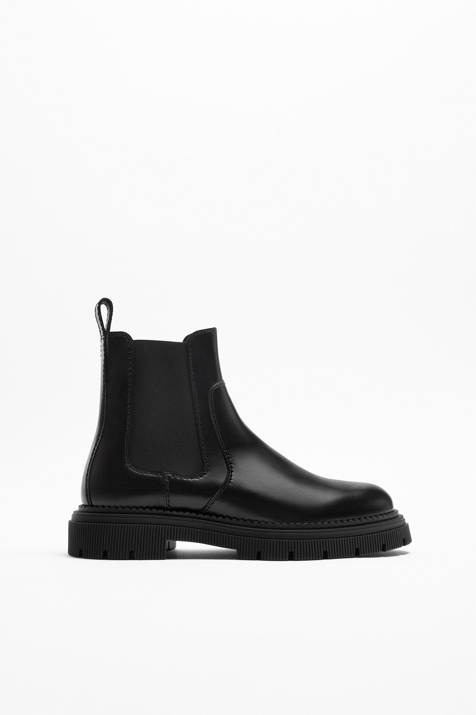 

Ботинки мужские ZARA 187074 черные 41 RU (доставка из-за рубежа), 187074