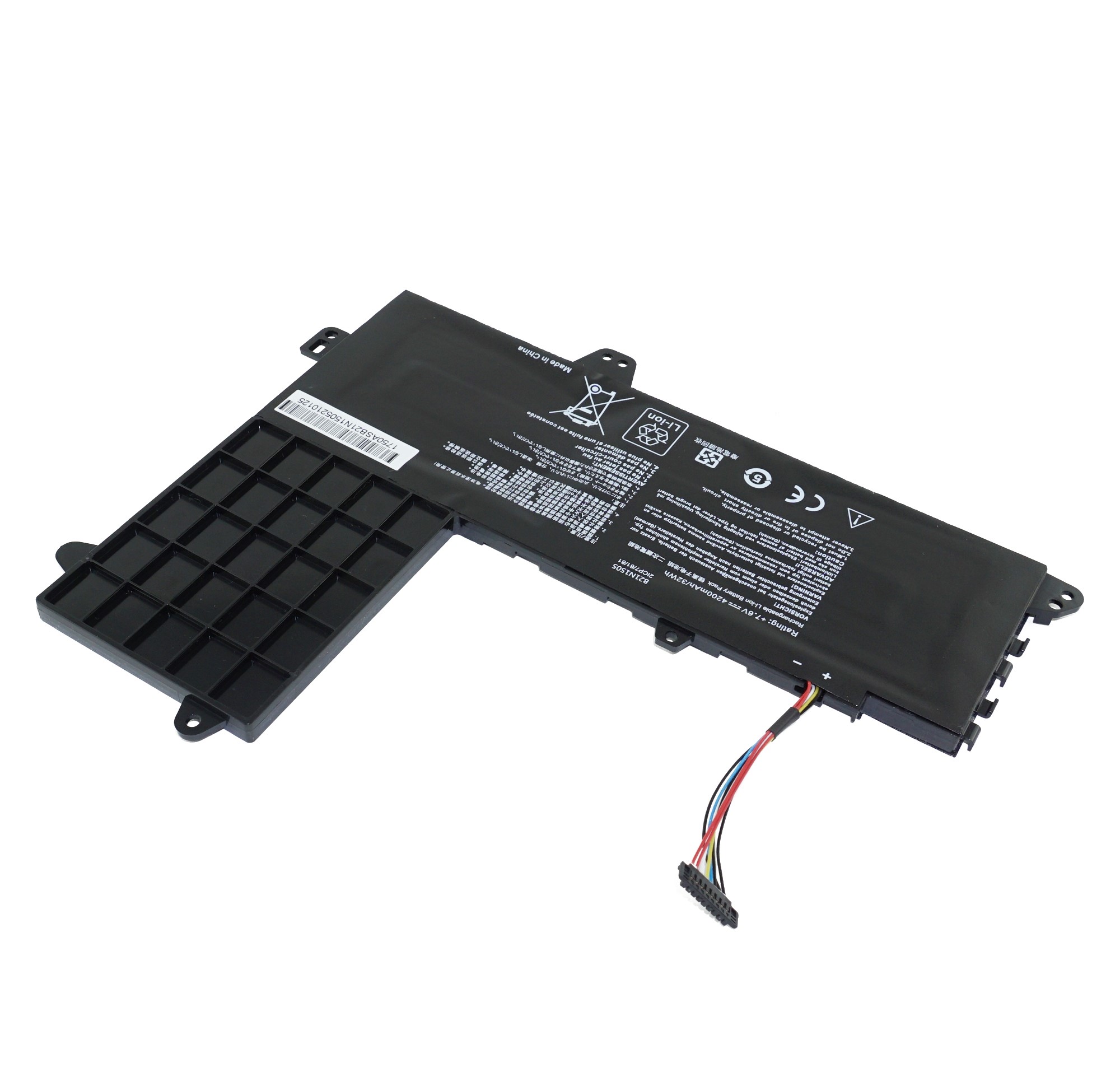 

Аккумулятор для ноутбука Asus EeeBook B21N1505 4200 мАч 7,6В (0B200-01400200M), B21N1505