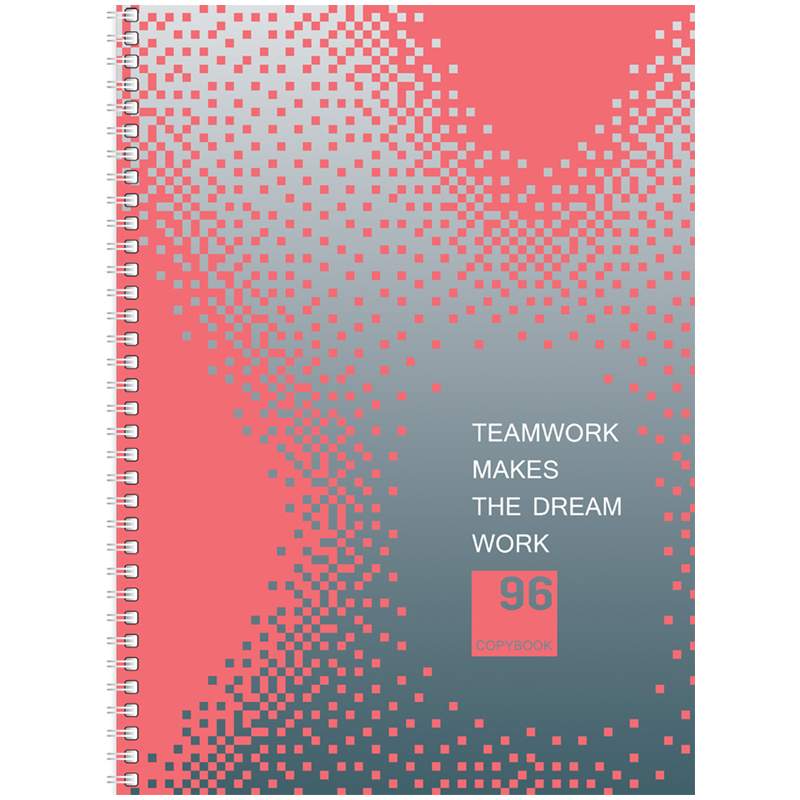 

Тетрадь BG "Dream work" 323041 96 листов А4 клетка на гребне 3 штуки