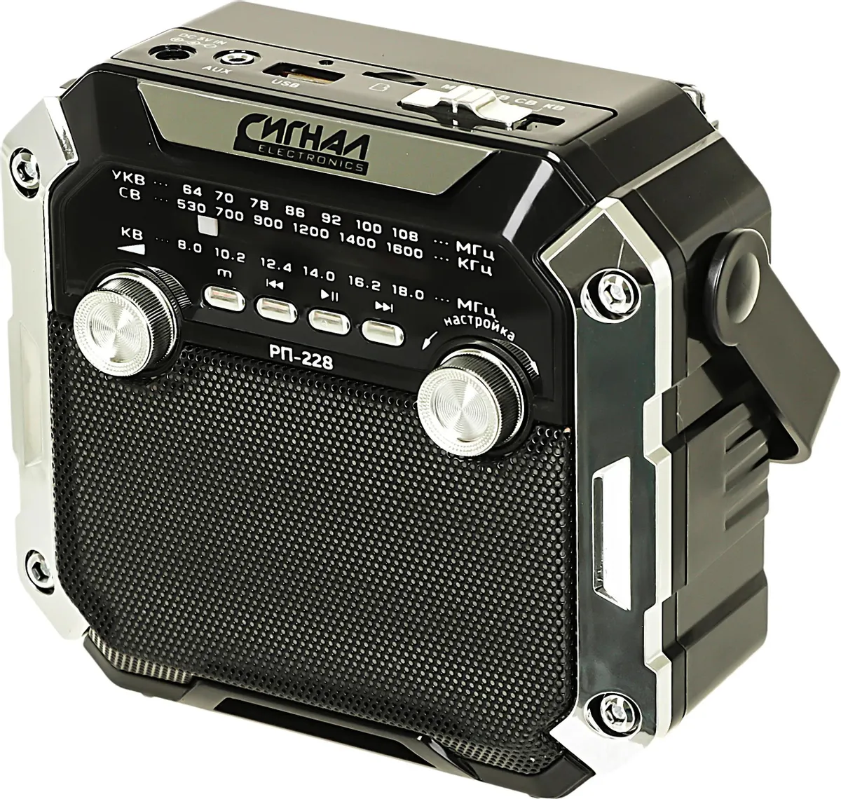 

Радиоприемник Сигнал РП-228 Black, Черный, РП-228