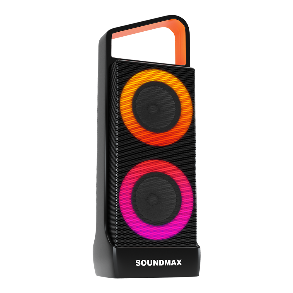 Портативная аудиосистема Soundmax SM-PS5022B черная