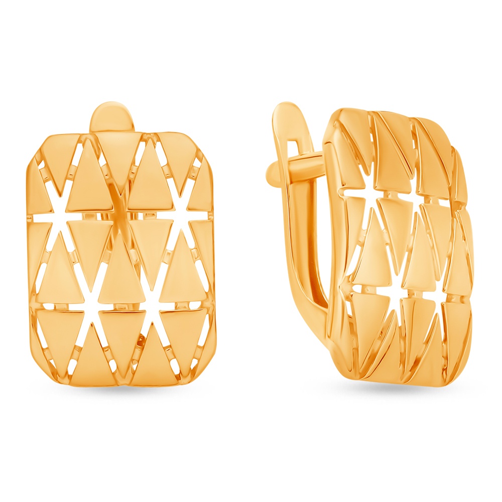 

Серьги из красного золота 585Gold 402004456, 402004456