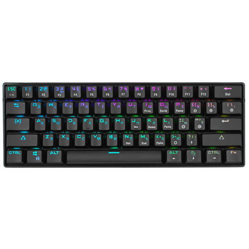 Проводная клавиатура DEXP Tanto RGB черный