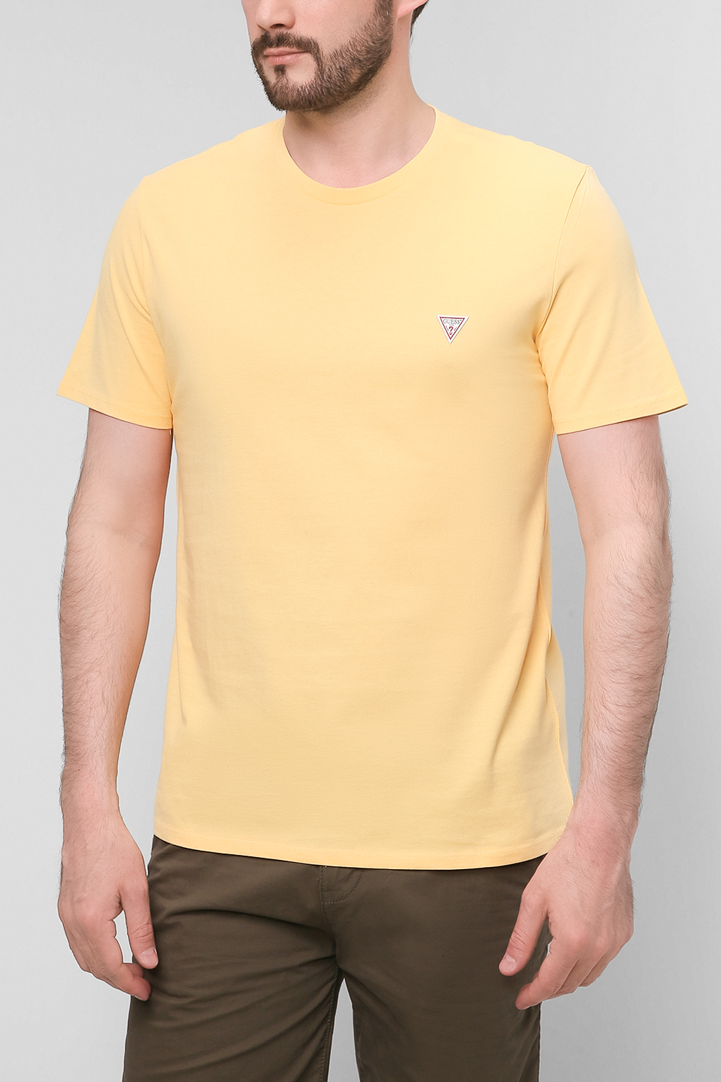 

Футболка мужская Guess M1RI36 I3Z11 желтая 2XL, Желтый, M1RI36 I3Z11