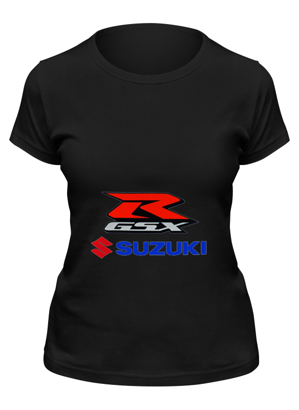 

Футболка женская Printio R gsx suzuki sport черная 2XL, Черный, R gsx suzuki sport