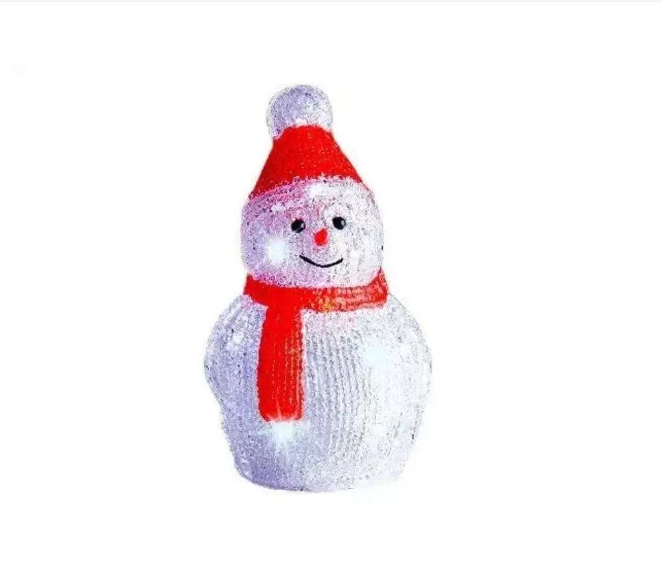 

Новогодняя фигурка снеговик Kaemingk 490942-4 1 шт., Белый, 177774