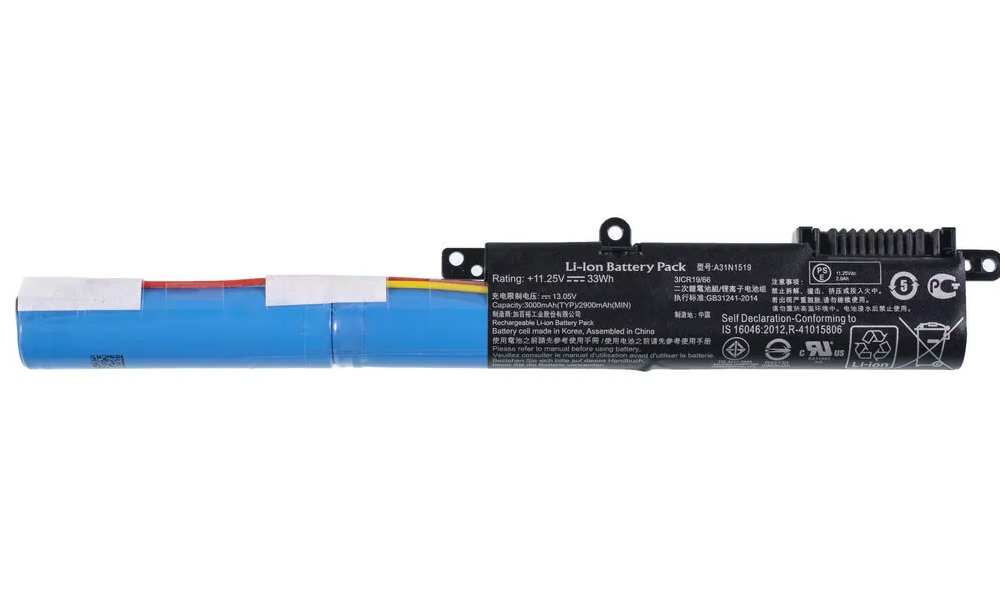 

Аккумулятор для ноутбука TopON TOP-X540 2200 мАч 10,8В, TOP-X540