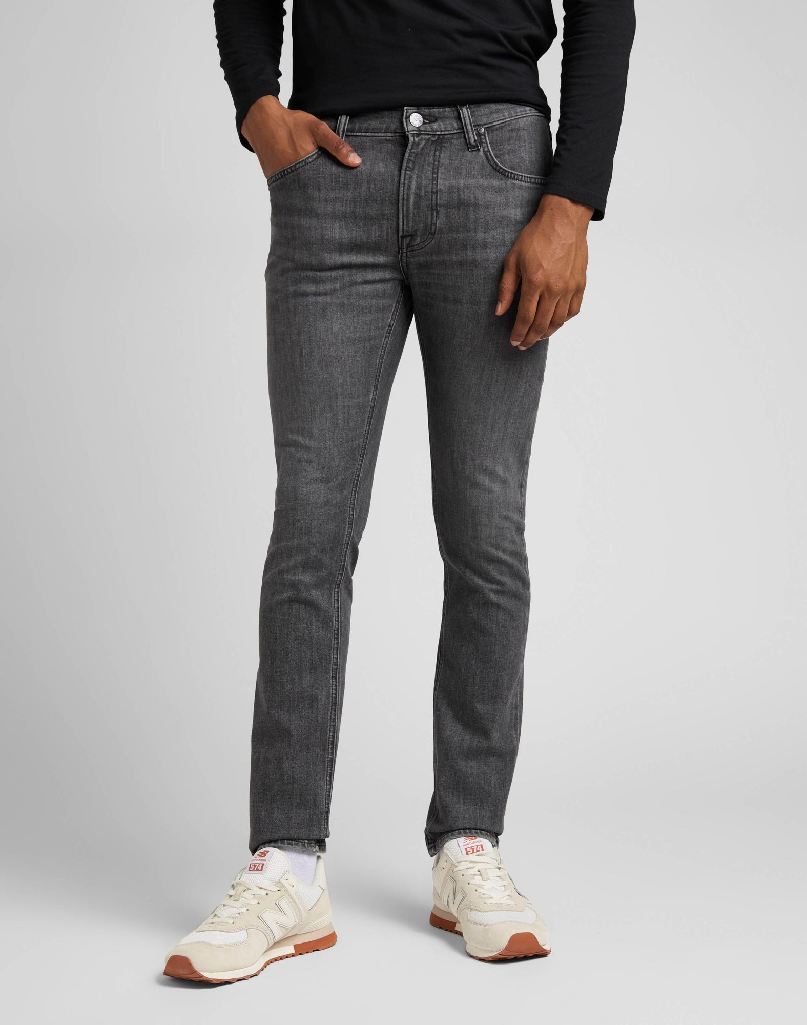 

Джинсы мужские Men Luke Jeans Lee черные 28/32, Черный, Men Luke Jeans