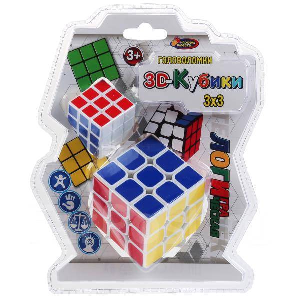 

Логическая игра Играем вместе кубик 2шт 302304