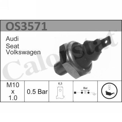 

VERNET Датчик давления масла SEAT Arosa 1.0/1.405/97-06/04.SOKDA Octavia 1.6 09/96-09/00.V