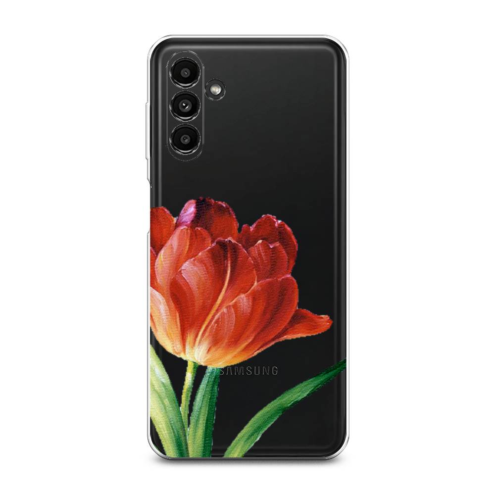 

Чехол Awog на Samsung А14 5G "Красный тюльпан", Оранжевый;зеленый, 2107250-8
