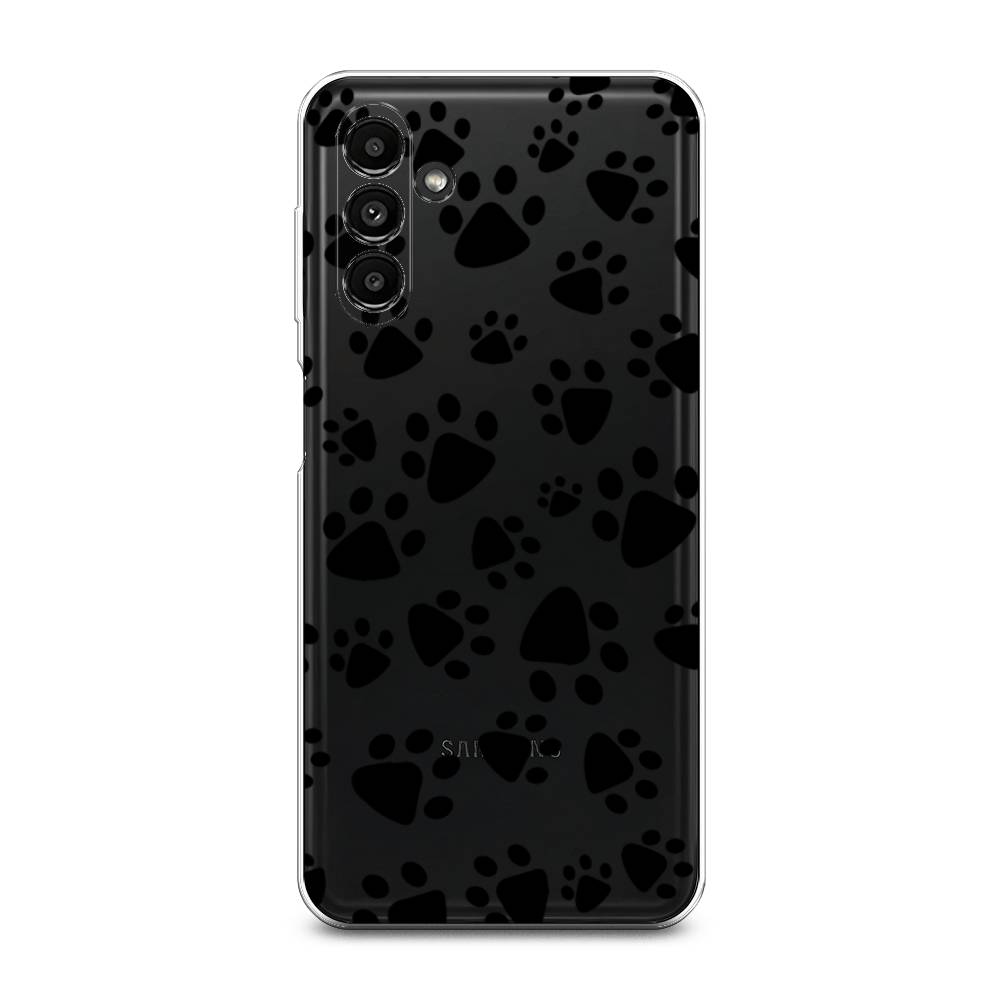 

Чехол Awog на Samsung А14 5G "Лапки черные", Черный, 2107250-2