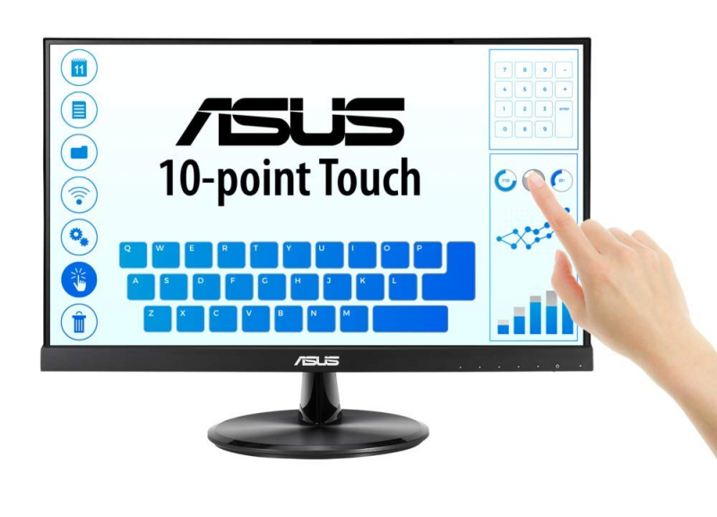 

21.5" Монитор ASUS VT229H Black 60Hz 1920x1080 IPS, Черный, VT229H