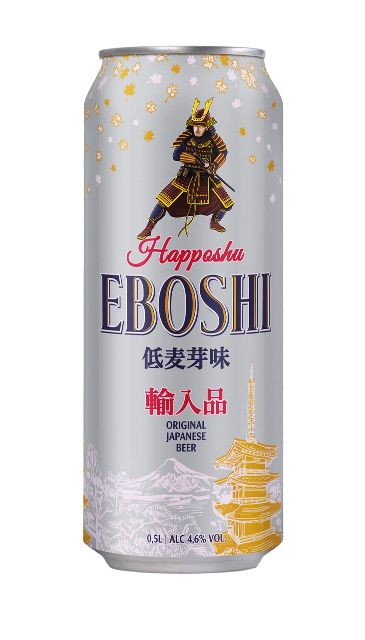 

Пиво Eboshi Happoshu светлое фильтрованное пастеризованное 500 мл