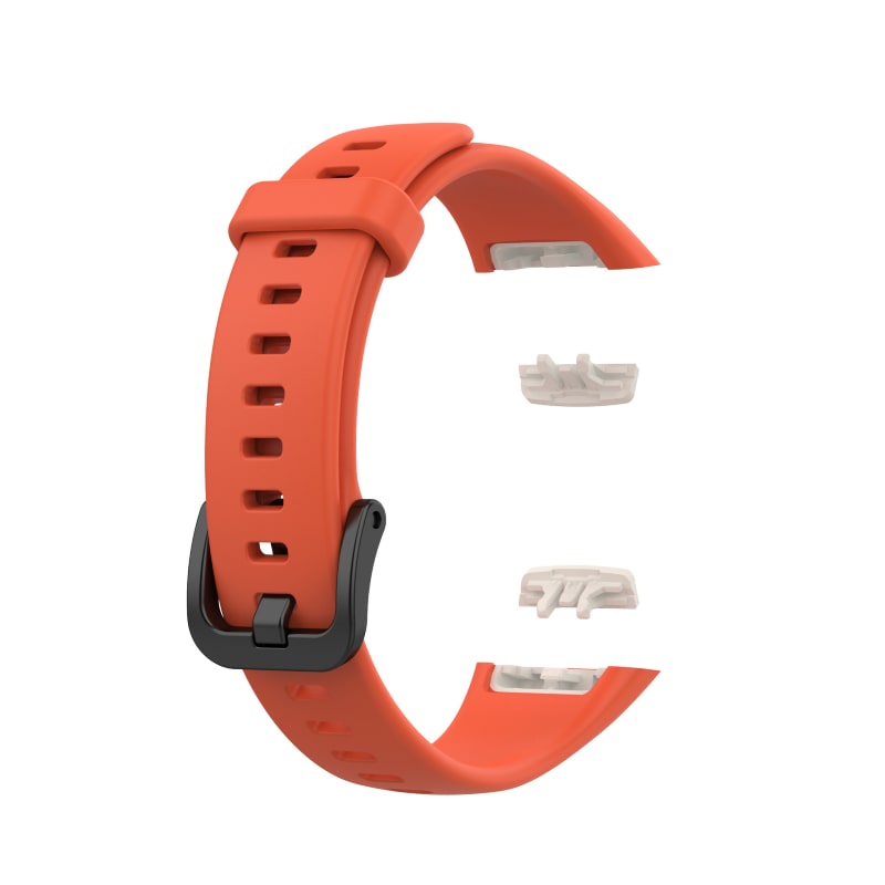 

Силиконовый ремешок для Huawei Band 6 / Honor Band 6 (кирпичный), Huawei Band 6 / Honor Band 6