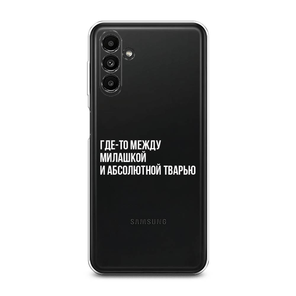 

Чехол Awog на Samsung А14 5G "Почти милашка", Серебристый, 2107250-6