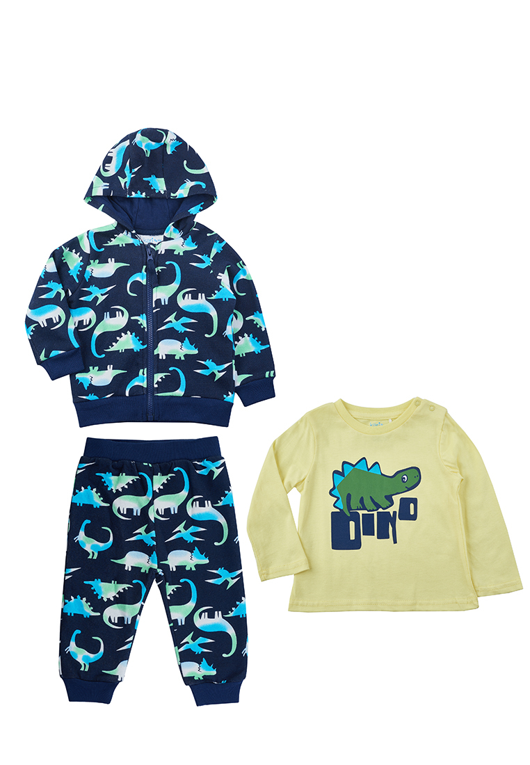 

Комплект одежды Kari baby AW22B04203508, темно-синий, светло-зеленый, 80, Синий;зеленый, AW22B04203508