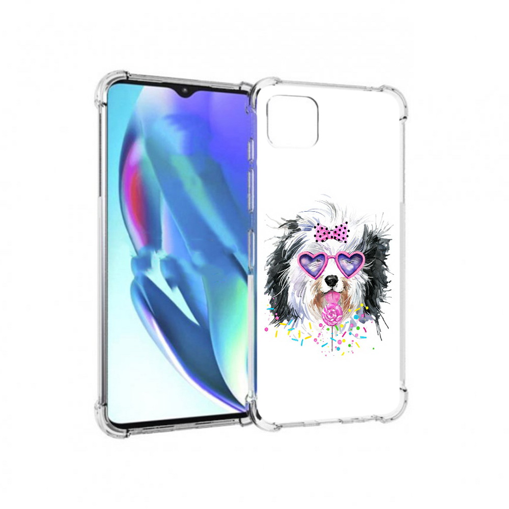 

Чехол MyPads Tocco для Motorola Moto G50 пушистик (PT227066.350.559), Прозрачный, Tocco