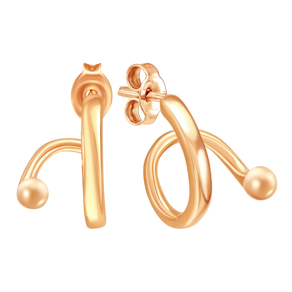 

Серьги из красного золота 585Gold 402004774, 402004774