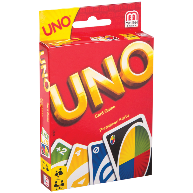 

Игра настольная Mattel Games "UNO", картонная коробка