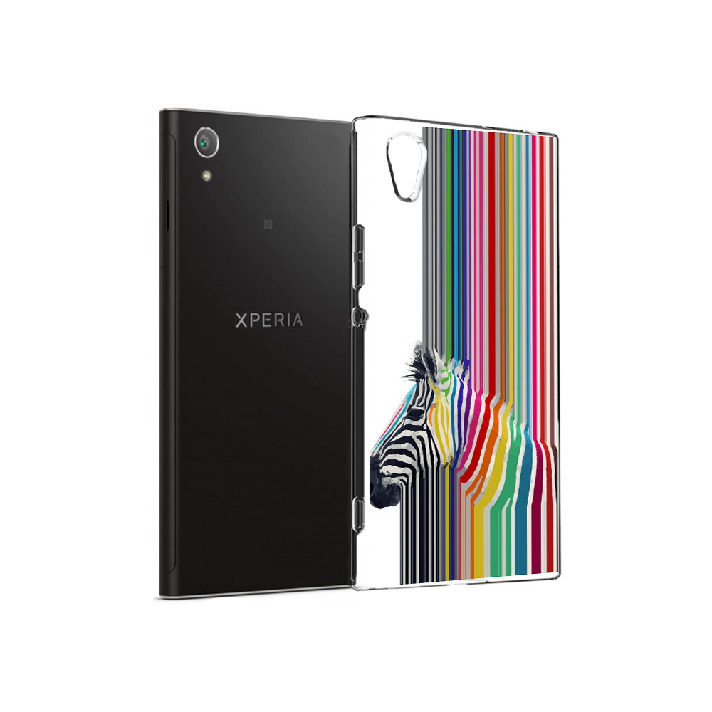 

Чехол MyPads Tocco для Sony Xperia XA1 Plus радужная зебра (PT77220.224.565), Прозрачный, Tocco