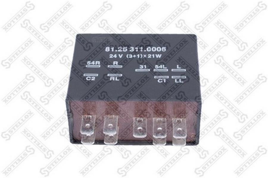 

88-05810-SX_реле поворотов !9 контактов, 24V (3+1)x21W MAN F2000
