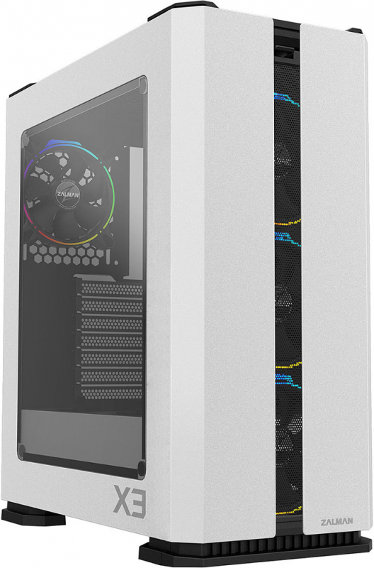 

Корпус компьютерный Zalman X3 White (X3 White) White, X3 WHITE