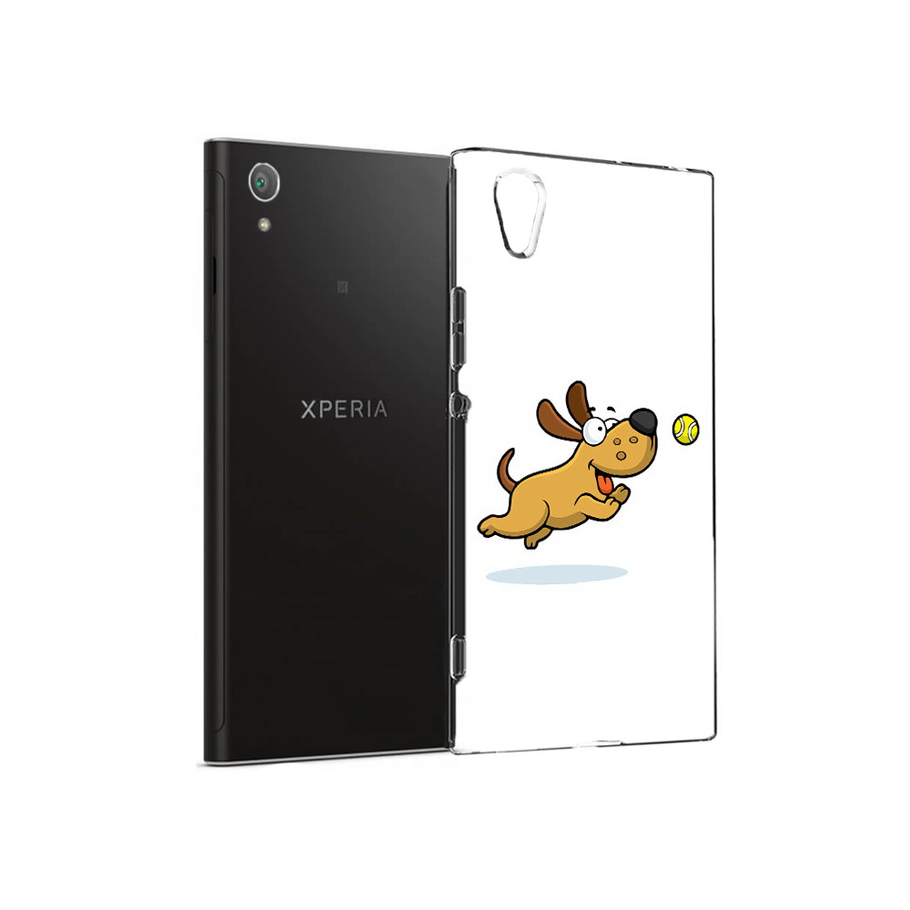 

Чехол MyPads Tocco для Sony Xperia XA1 Plus пёсик (PT77220.224.563), Прозрачный, Tocco