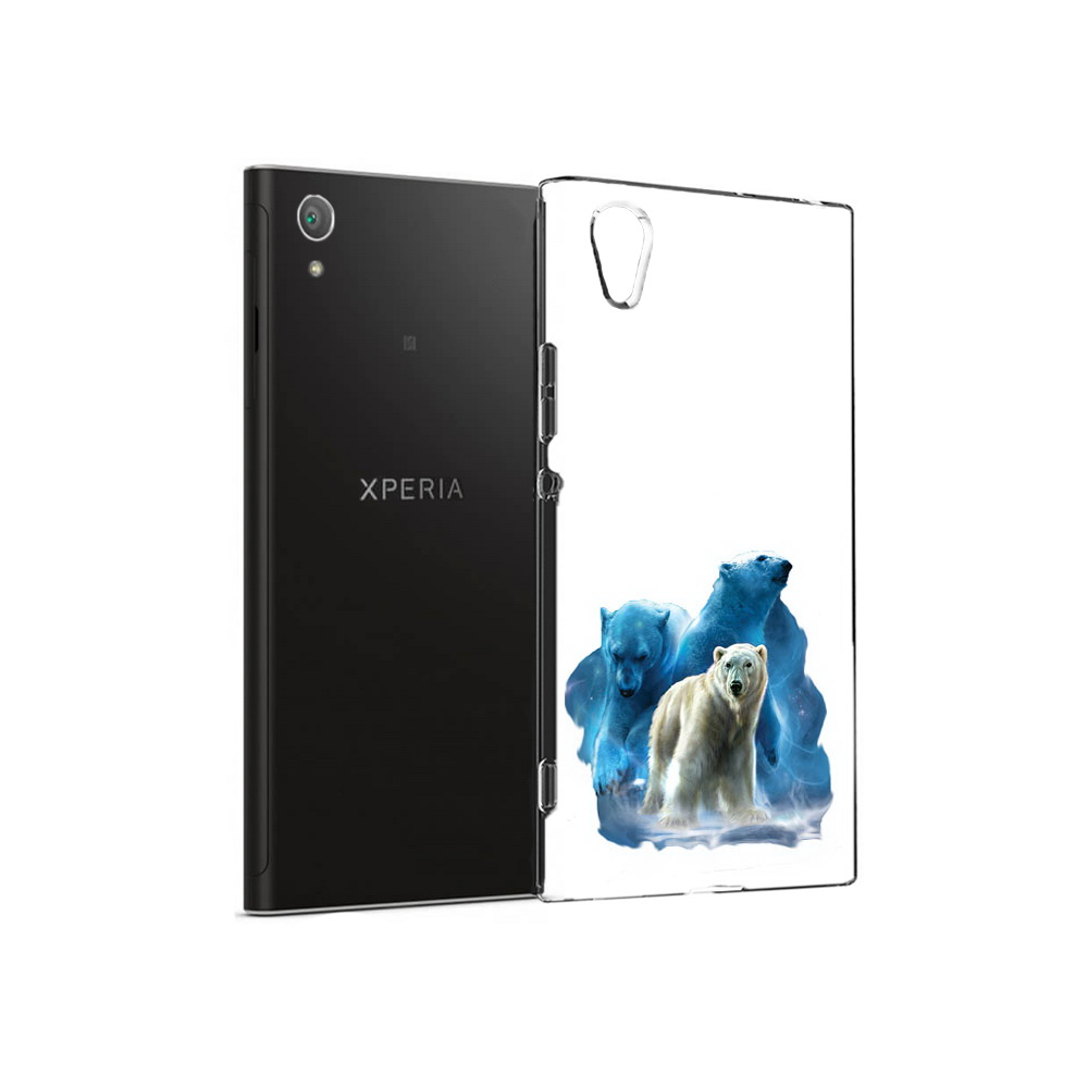 

Чехол MyPads Tocco для Sony Xperia XA1 Plus полярный медведь (PT77220.224.549), Прозрачный, Tocco