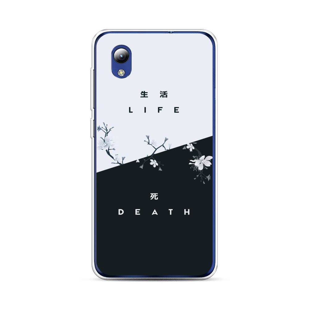 

Чехол Awog на ZTE Blade A31 Lite / ЗТЕ Блэйд A31 Lite "Life and death", Разноцветный, 134750-7