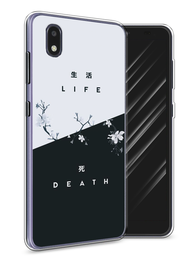 

Чехол Awog на ZTE Blade A3 (2020) / ЗТЕ Блэйд A3 (2020) "Life and death", Разноцветный, 133650-7