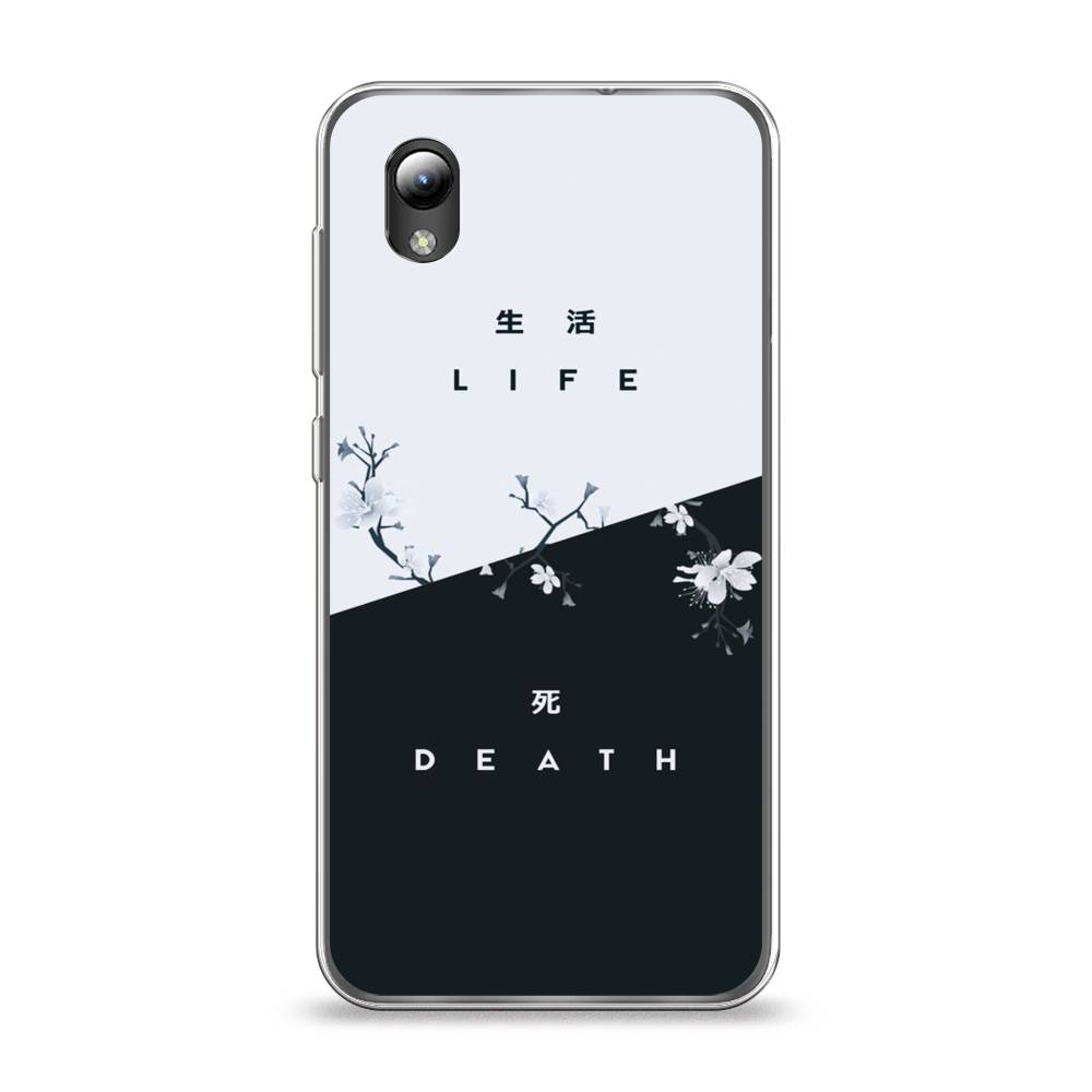 

Чехол Awog на ZTE Blade A3 (2019) / ЗТЕ Блэйд A3 (2019) "Life and death", Разноцветный, 132950-7