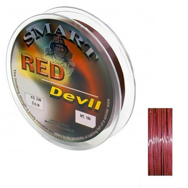 фото Леска smart red devil 150m 0.16mm maver