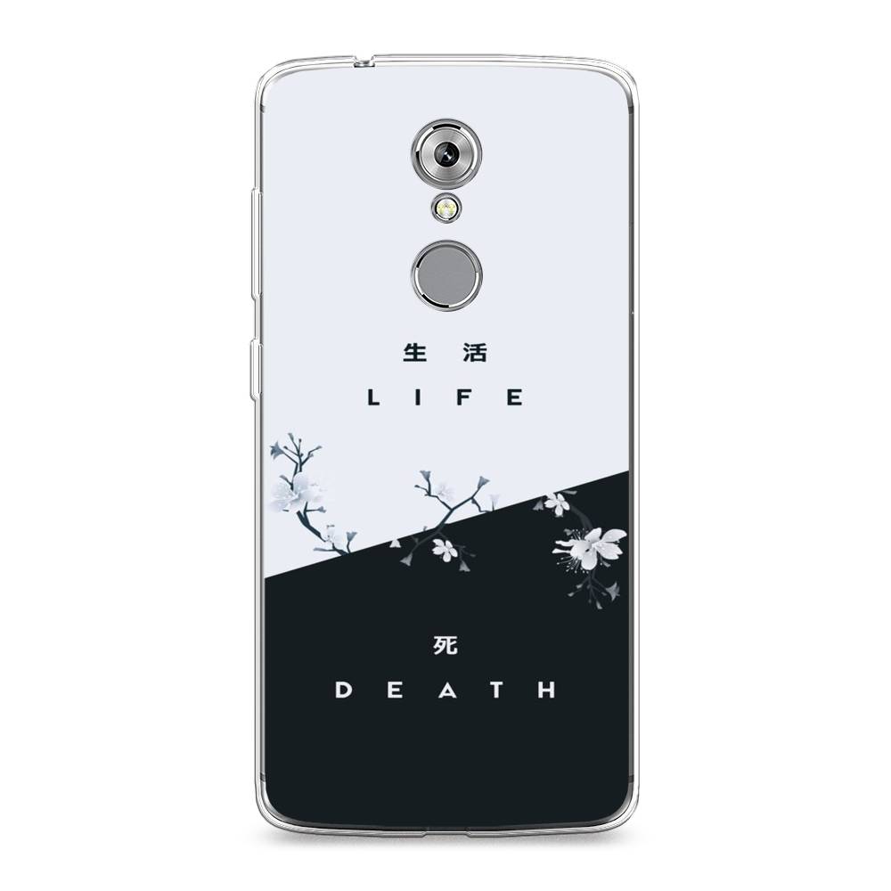 

Чехол Awog на ZTE Axon 7 / ЗТЕ Аксон 7 "Life and death", Разноцветный, 131450-7